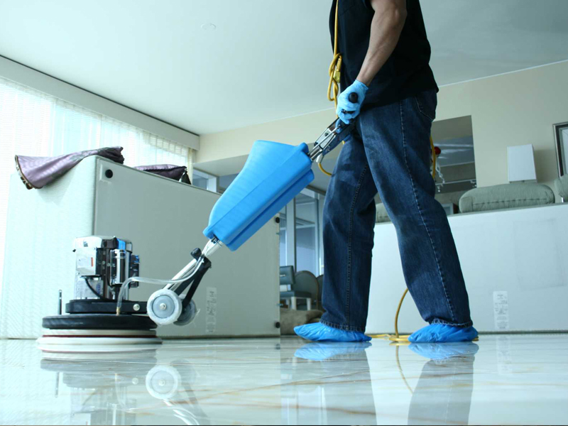 Dịch vụ đánh bóng sàn đá mài granito – KH Biệt Thự Terrazzo Q3