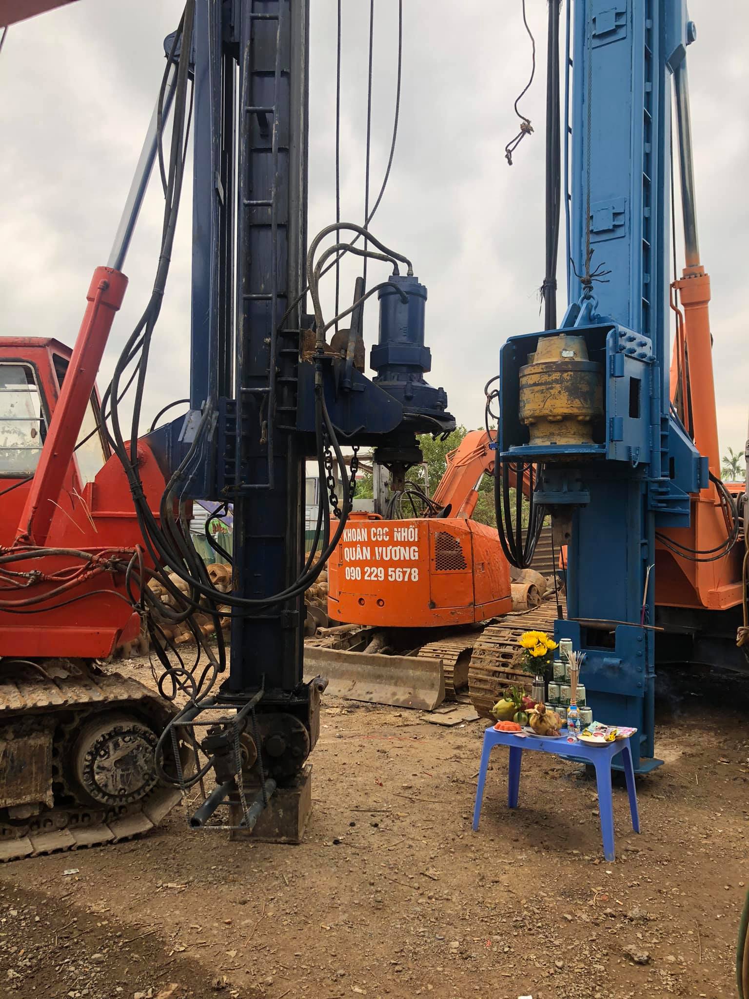 Máy Móc Thiết Bị Thi Công Khoan Dẫn Cọc
