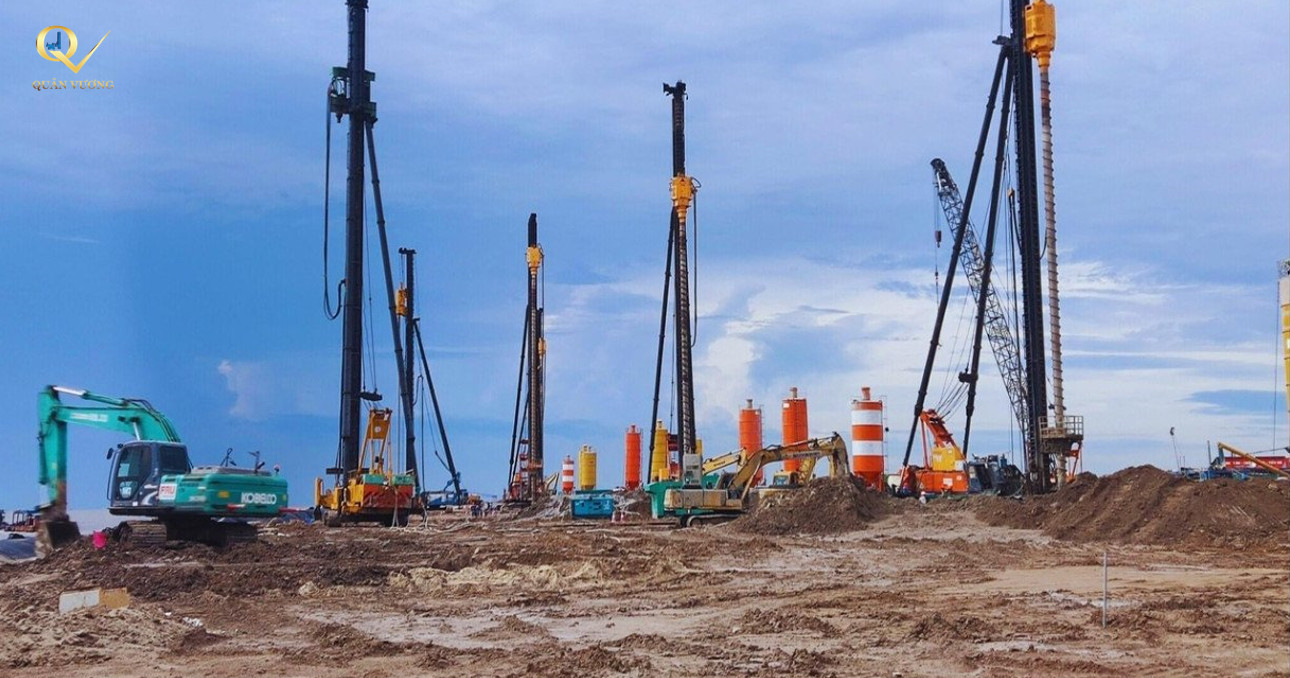 THI CÔNG CỌC XI MĂNG ĐẤT