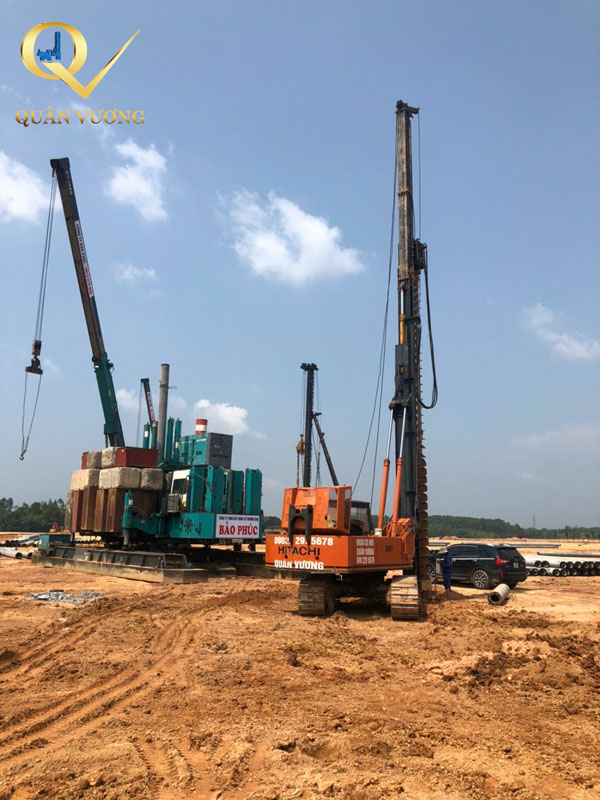 Quân Vương là đơn vị thi công cọc nhồi uy tín